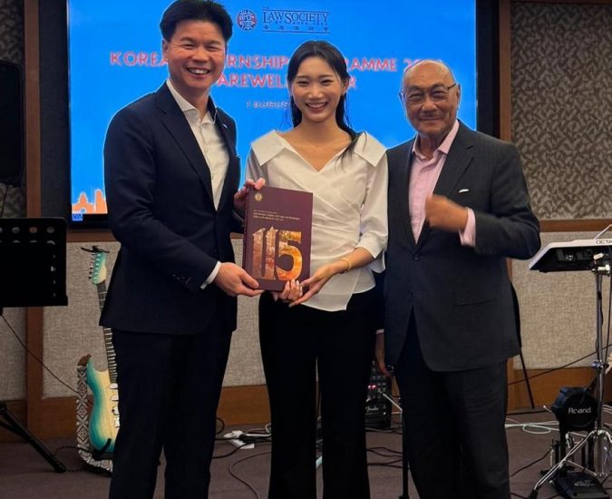 韓國實習生Kim Yunji小姐獲本所提供為期兩週的培訓實習機會